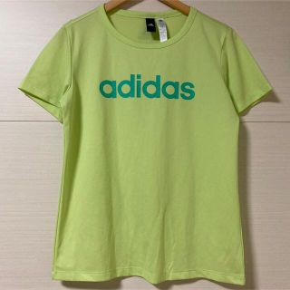 アディダス(adidas)のadidas Tシャツ スポーツウエア ライトグリーン(Tシャツ(半袖/袖なし))