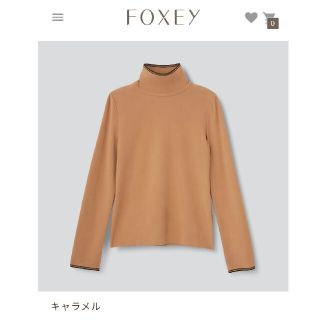 フォクシー(FOXEY)の✿ご専用✿ フォクシー ハイネックニット キャラメル 38(ニット/セーター)