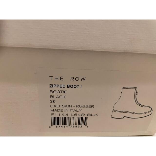 Jil Sander(ジルサンダー)の最終値下げ【新品未使用】THE ROW ZIPPED BOOT I ザ・ロウ レディースの靴/シューズ(ブーツ)の商品写真