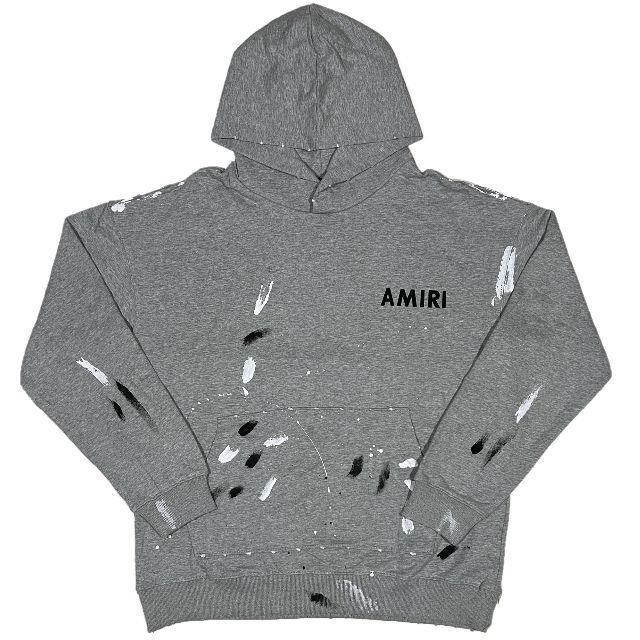 AMIRI アミリ ARMY PAINT プルオーバーパーカー L