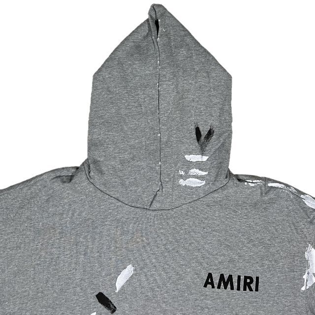 AMIRI アミリ ARMY PAINT プルオーバーパーカー L