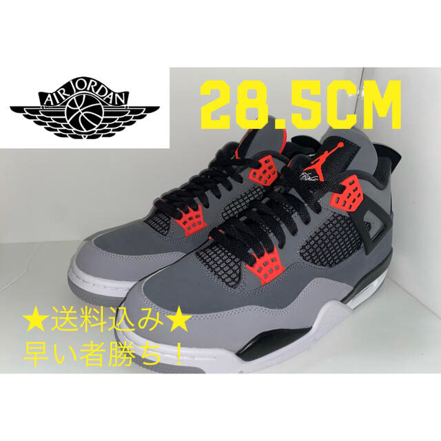 Air Jordan 4 Retro "Infrared" 28.5cm