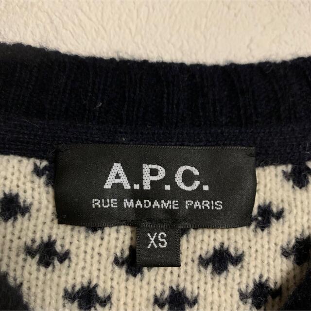 A.P.C - 【美品】A.P.C. アーペーセー ノルディック柄 ニット ウール