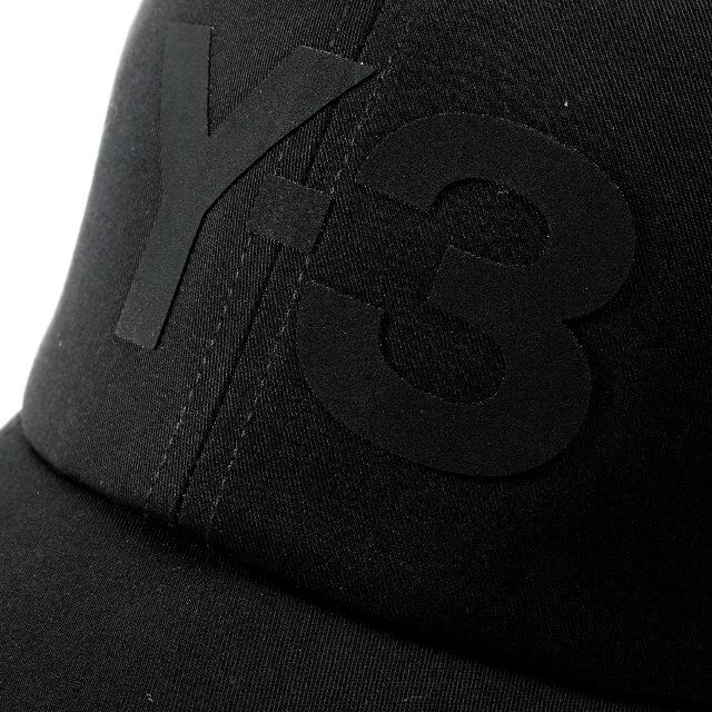 Y-3(ワイスリー)の新品 2022SS Y-3 LOGO CAP　ブラック L メンズの帽子(キャップ)の商品写真