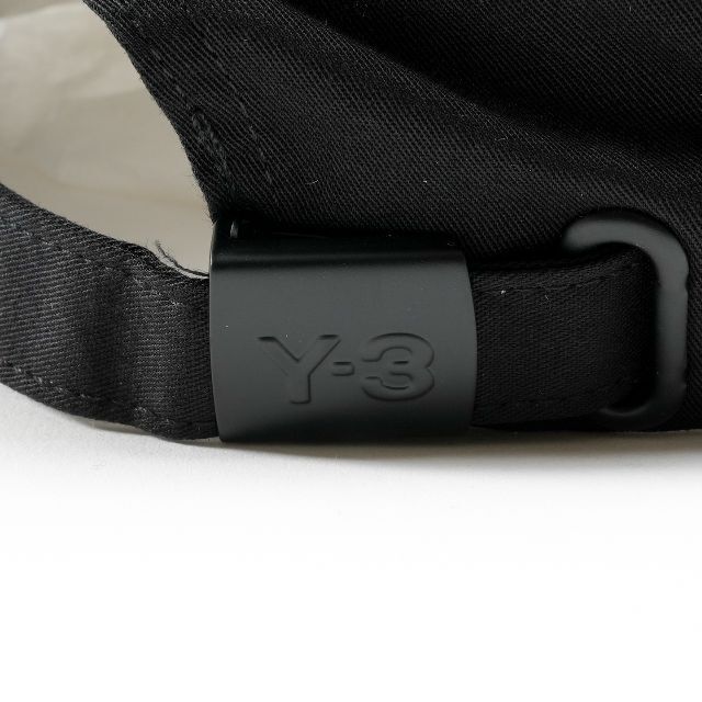 Y-3(ワイスリー)の新品 2022SS Y-3 LOGO CAP　ブラック L メンズの帽子(キャップ)の商品写真