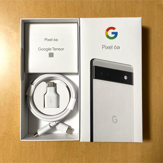 【新品未使用品 】Google Pixel6a 128GB Chalk