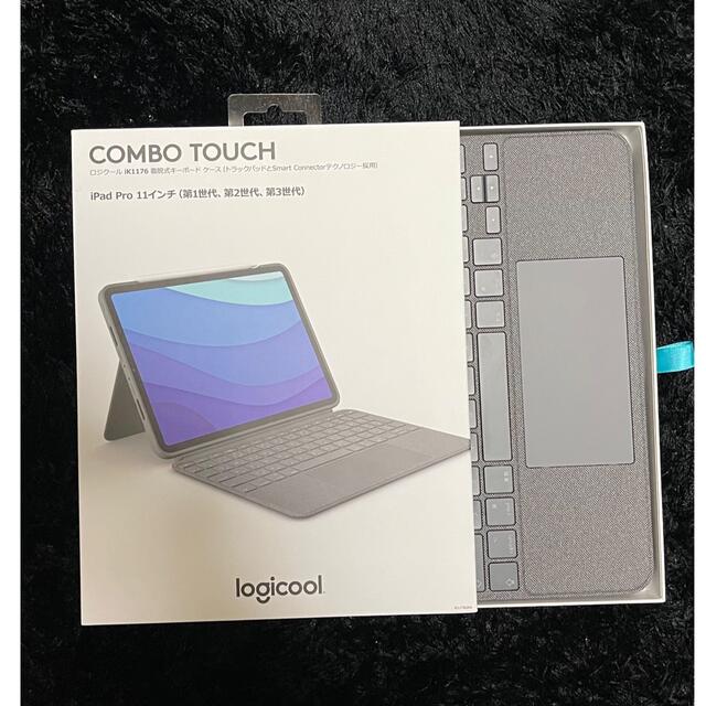 Logicool キーボードケース IK1176GRA iPadPro11インチ