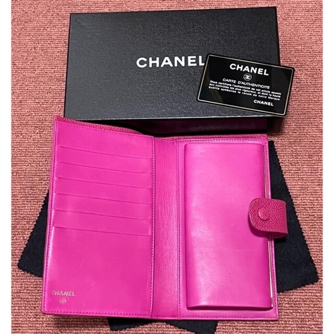 CHANEL(シャネル)の■ 虎志さま売約済 ■【 極美品 】 CHANEL  長財布 がま口 ピンク  レディースのファッション小物(財布)の商品写真