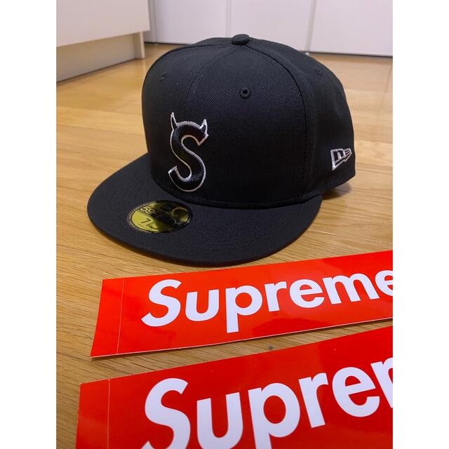 【新品】Supreme S logo New Era Cap シュプリーム5/8シュプリームボックスロゴ