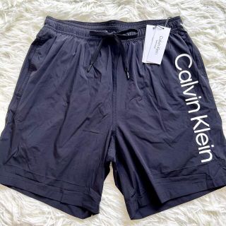 カルバンクライン(Calvin Klein)の【新品 未使用 タグ付】カルバンクライン 水着 ショートパンツ M ビッグロゴ(水着)