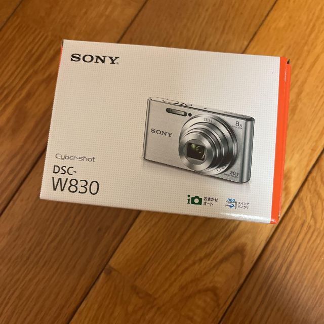 新品未使用未開封 保証書付きSONY Cyber−Shot W DSC-W830-