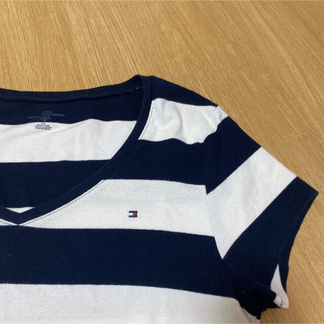 TOMMY HILFIGER(トミーヒルフィガー)のTOMMY HILFIGER ボーダー Tシャツ レディースのトップス(Tシャツ(半袖/袖なし))の商品写真