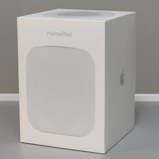 Apple   Appleスマートスピーカー Home Pod ホワイト MQHV2J/Aの通販