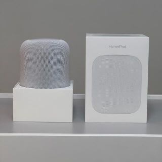 Apple - Appleスマートスピーカー Home Pod ホワイト MQHV2J/Aの通販