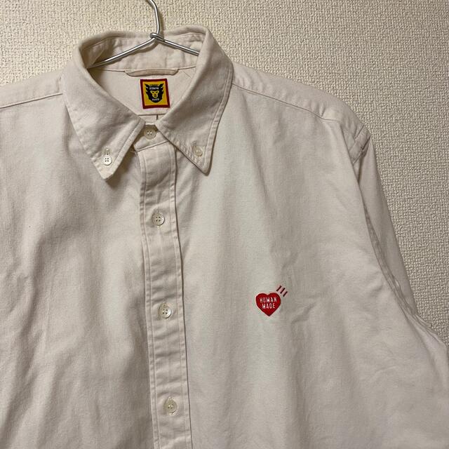humanmade ボタンダウンシャツ ホワイト umbandung.ac.id