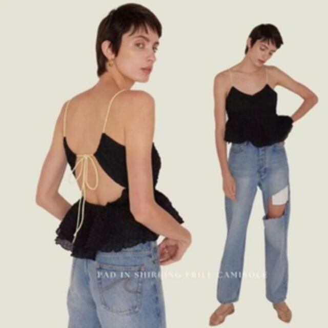 新品未使用　Pad-in Camisole