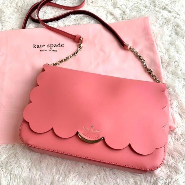 【美品】ケイトスペード ショルダーバッグ ピンク マグノリアストリート チェーン | フリマアプリ ラクマ