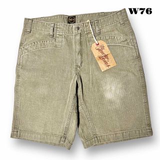TENDERLOIN - 人気品! TENDERLOIN ショーツ HB ヘリンボーン オリーブ