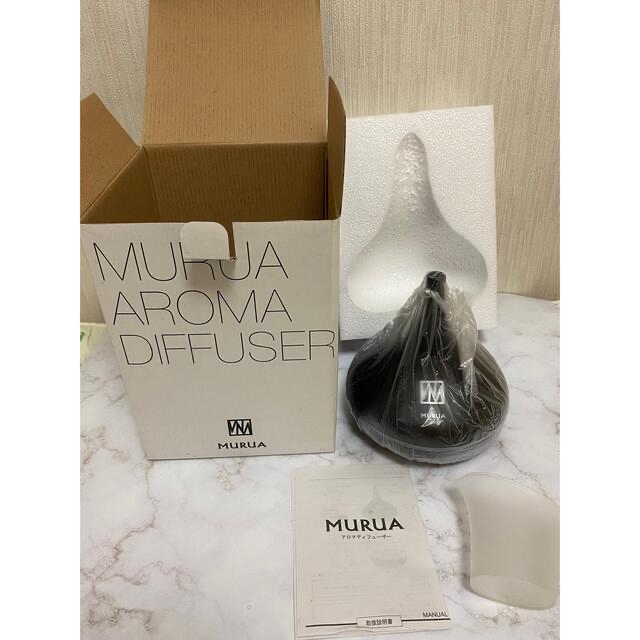 MURUA(ムルーア)のムルーア MURUA アロマ ディフューザー 加湿 AROMA DIFFUSER コスメ/美容のリラクゼーション(アロマディフューザー)の商品写真