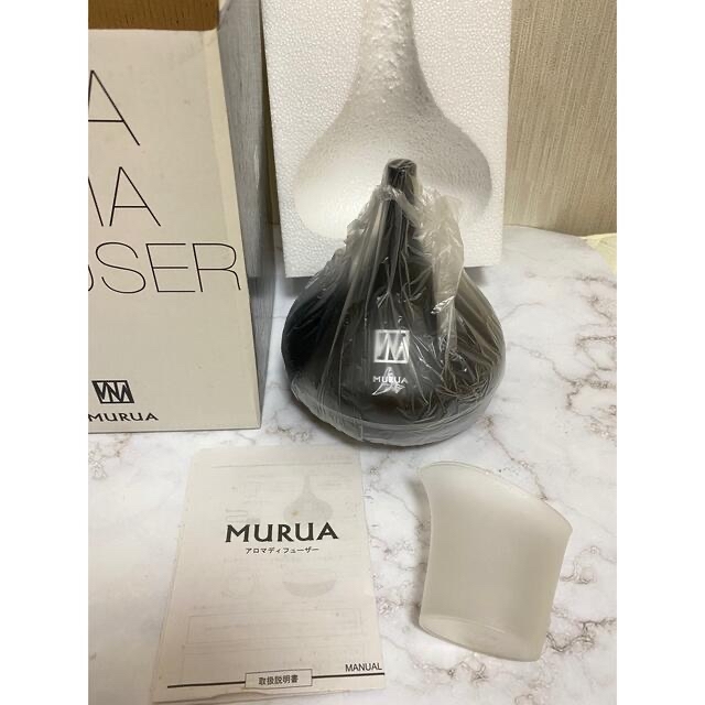 MURUA(ムルーア)のムルーア MURUA アロマ ディフューザー 加湿 AROMA DIFFUSER コスメ/美容のリラクゼーション(アロマディフューザー)の商品写真