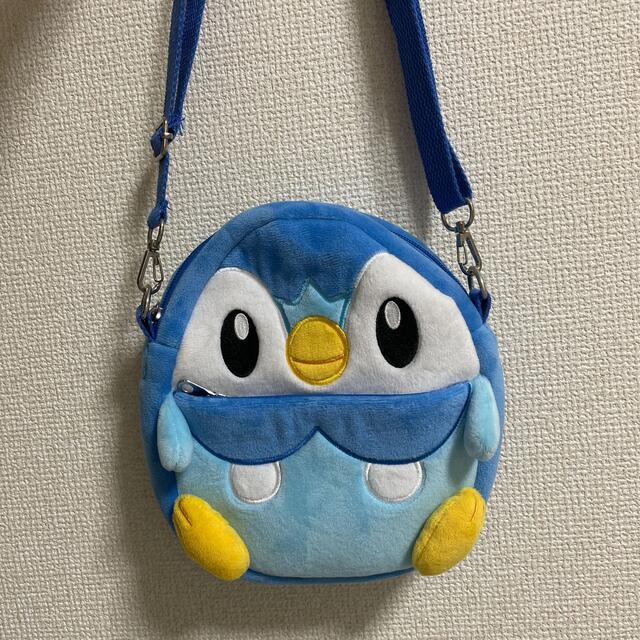 ポケモン(ポケモン)のポッチャマ　ぬいぐるみポシェット キッズ/ベビー/マタニティのこども用バッグ(ポシェット)の商品写真