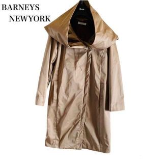 バーニーズニューヨーク(BARNEYS NEW YORK)のバーニーズニューヨーク　ビッグカラー　モッズコート　ライナー付き　ベージュ(モッズコート)