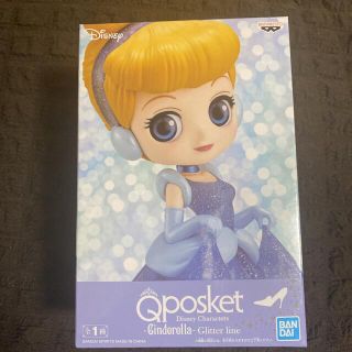 ディズニー(Disney)のディズニー  Qposket グリッターライン  シンデレラ　キラキラ(キャラクターグッズ)