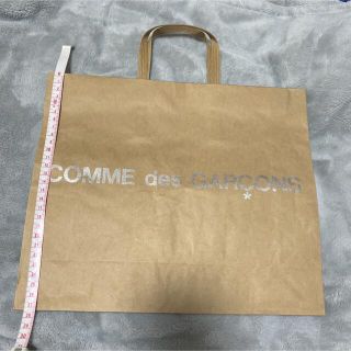 コムデギャルソン(COMME des GARCONS)のコムデギャルソン　ショッパー　紙袋　新品未使用　美品(ショップ袋)