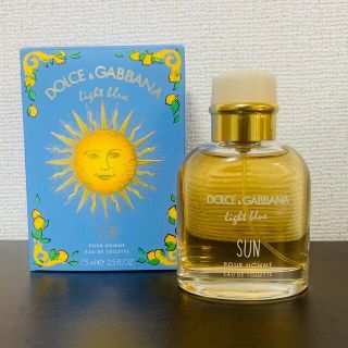 ドルチェアンドガッバーナ(DOLCE&GABBANA)の香水　ドルチェ&ガッバーナ  D＆G  ライトブルー サン 75ml (ユニセックス)