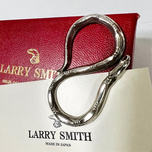 希少品！ LARRY SMITH イーグル カラビナ  キーリング シルバー 銀