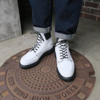 レッドウィング(REDWING)のRED WING スーパーソール　8808 ホワイト(ブーツ)