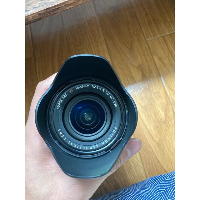 富士フイルム(フジフイルム)のFUJIFILM XF18-55mmF2.8-4 R LM OIS レンズ スマホ/家電/カメラのカメラ(レンズ(ズーム))の商品写真