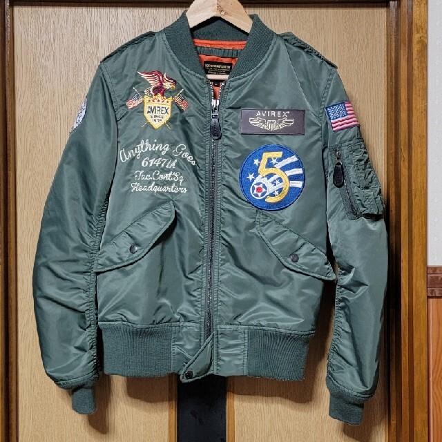 AVIREX(アヴィレックス)のたこさん専用　L-2  5th  AIRFORCE フライトジャケット メンズのジャケット/アウター(フライトジャケット)の商品写真