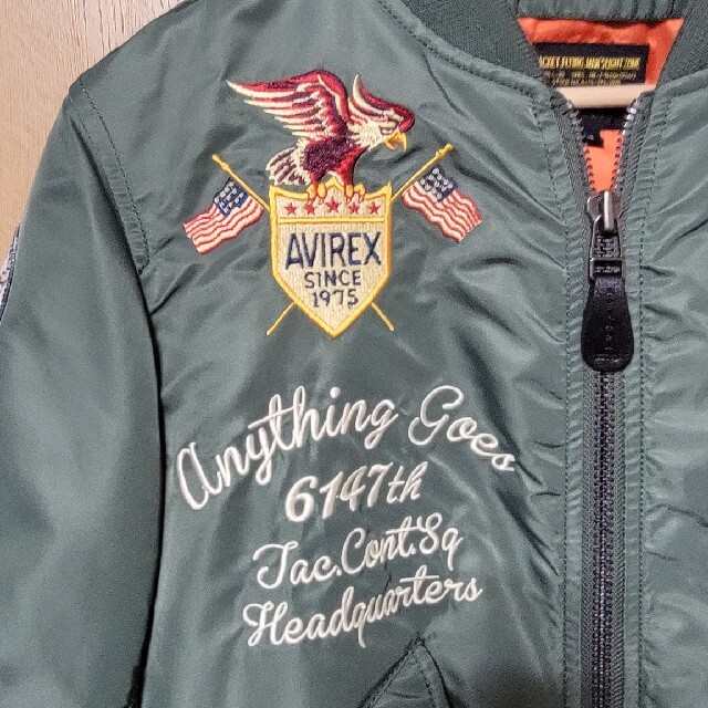 AVIREX(アヴィレックス)のたこさん専用　L-2  5th  AIRFORCE フライトジャケット メンズのジャケット/アウター(フライトジャケット)の商品写真
