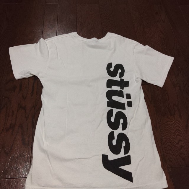 STUSSY　Tシャツ　ポケT　白　S