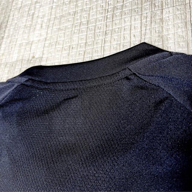 UNIQLO(ユニクロ)の未使用品！ UNIQLO ドライ EX クルーネック Tシャツ ブラック 黒 L メンズのトップス(Tシャツ/カットソー(半袖/袖なし))の商品写真