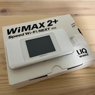 ファーウェイ(HUAWEI)のWiMAX2+ Speed Wi-Fi  NEXT W06 ポケットWi-Fi(PC周辺機器)
