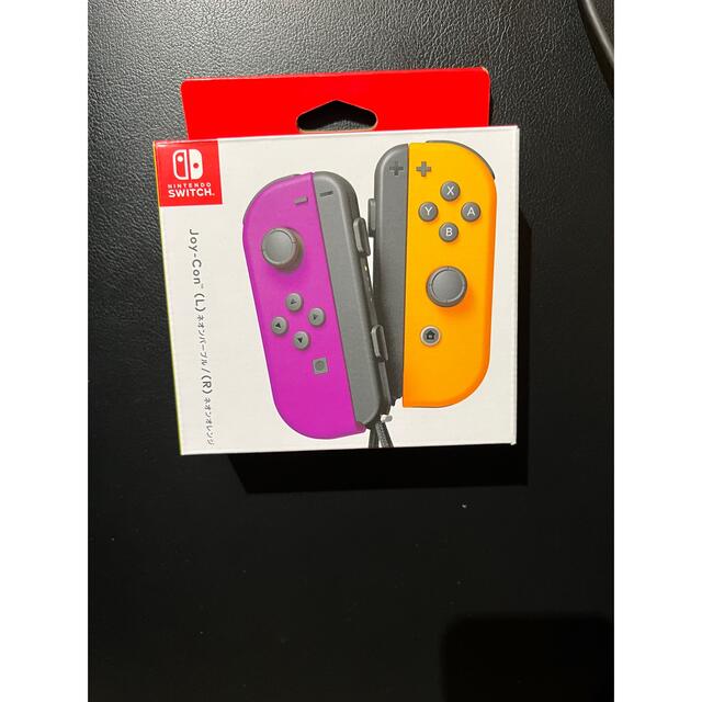 【任天堂純正品】Joy-Con(L) ネオンパープル/(R) ネオンオレンジ