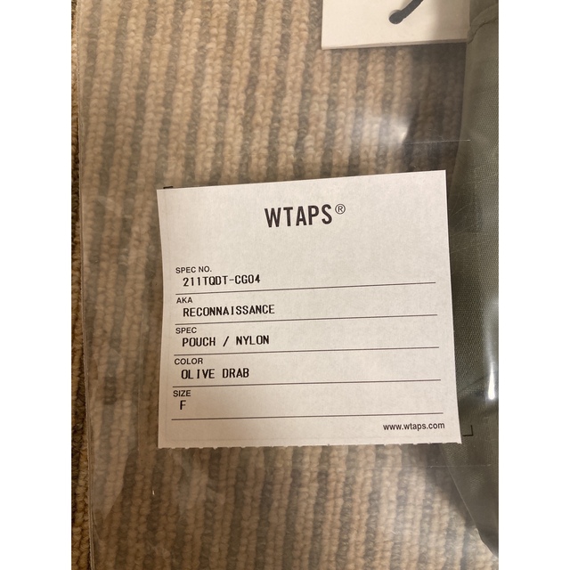 WTAPS 21SS RECONNAISSANCE POUCH NYLON 3