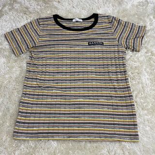 カンゴール(KANGOL)の最大値下げ！ 新品 未使用 KANGOL ボーダー Tシャツ カンゴール(Tシャツ(半袖/袖なし))