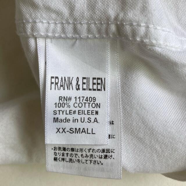 人気✨Frank&Eileen コットン 白シャツ アイリーン  ネルシャツ 6