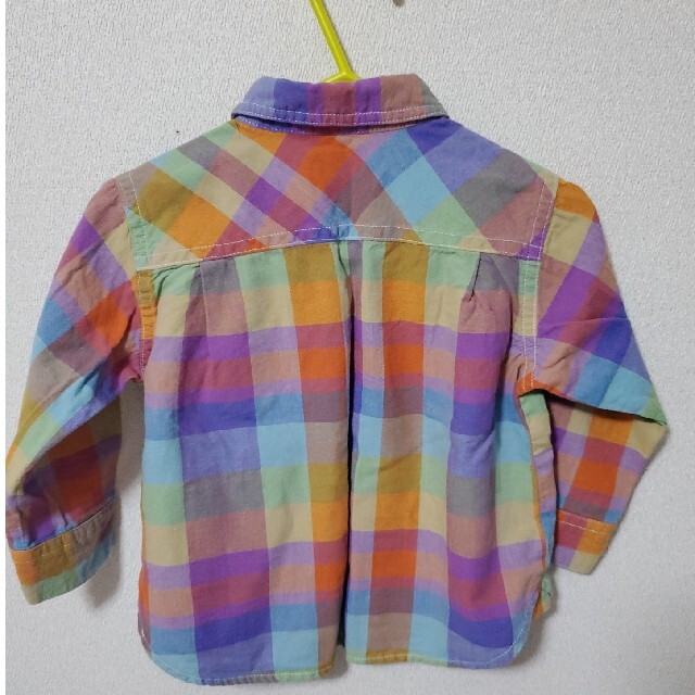 daddy oh daddy(ダディオーダディー)のdaddy oh daddy チェックシャツ キッズ/ベビー/マタニティのベビー服(~85cm)(シャツ/カットソー)の商品写真