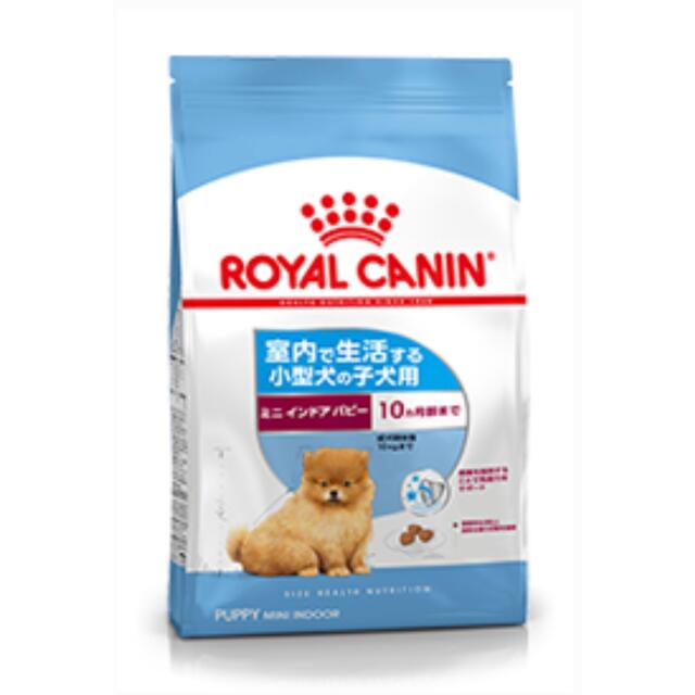 ROYAL CANIN(ロイヤルカナン)の【正規品】ロイヤルカナン　ミニ インドア　パピー4kg その他のペット用品(ペットフード)の商品写真