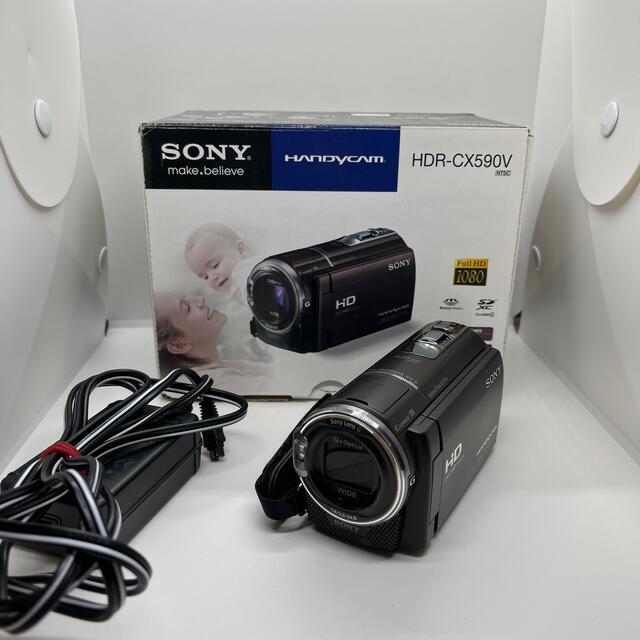 SONY デジタルHDビデオカメラレコーダー HDR-CX590V(T) 【超特価SALE