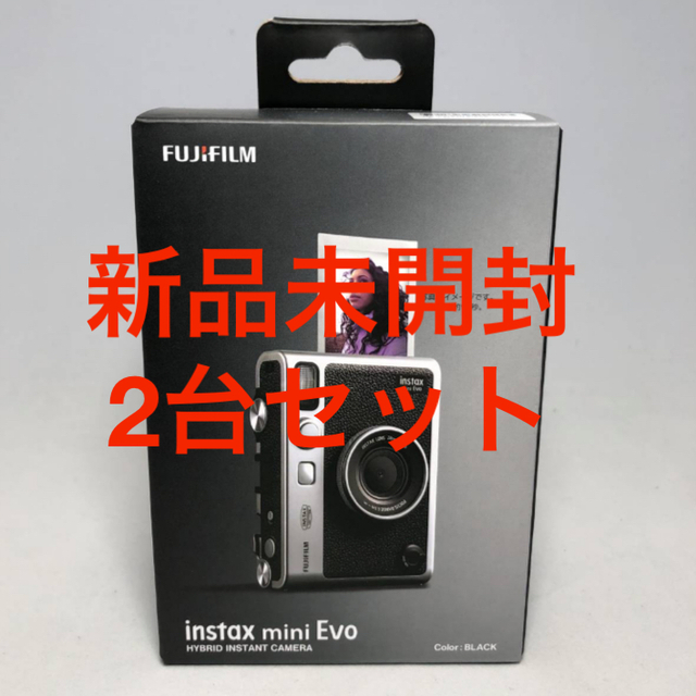 新品 未使用  チェキ INSTAX mini EVO CHEKI 2台