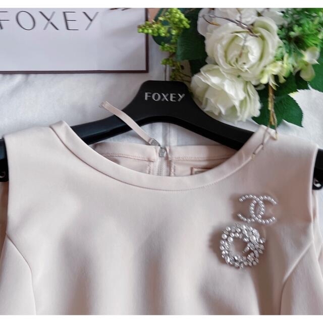 FOXEY Macaron Dollワンピース40極美品 Rene お気に入りの vivacf.net