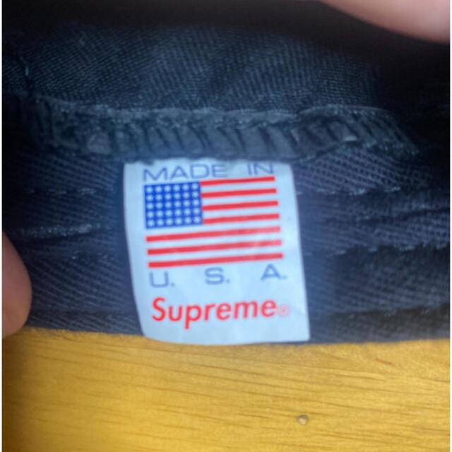 supreme washed chino twill camp cap