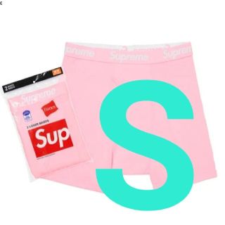 シュプリーム(Supreme)のSupreme Hanes Boxer Briefe Pink(ボクサーパンツ)