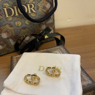 ディオール(Christian Dior) ピアス（ゴールド/金色系）の通販 400点 