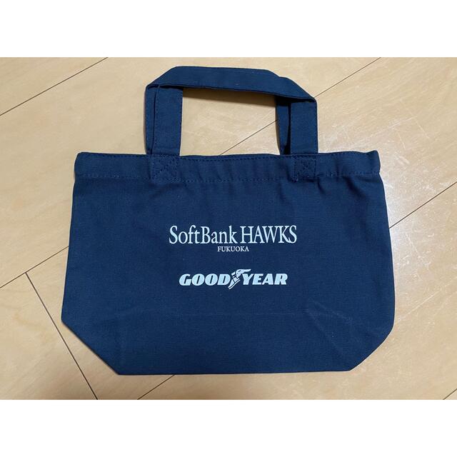 SoftBank×Goodyear トートバッグ スポーツ/アウトドアの野球(記念品/関連グッズ)の商品写真